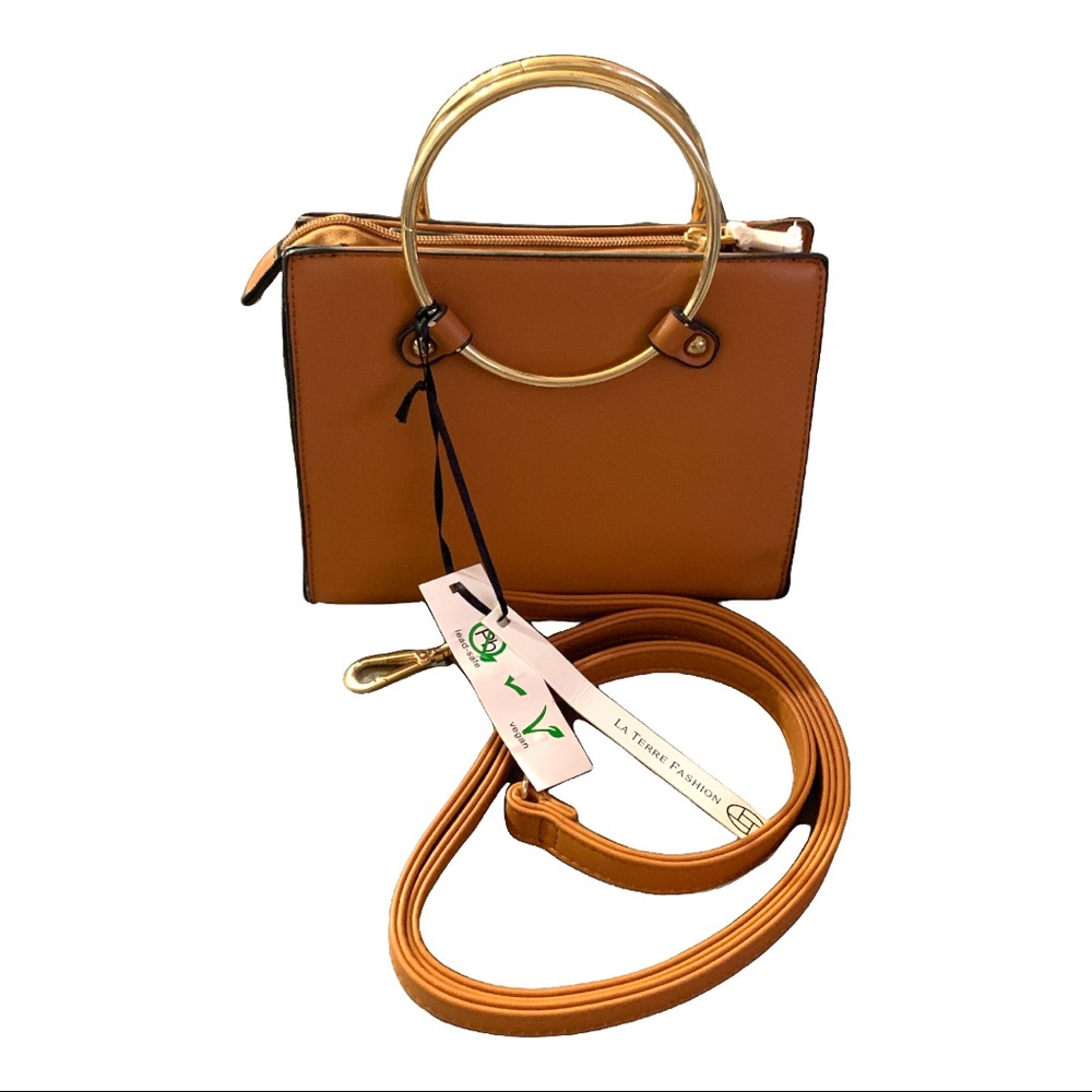 NWT La Terre Fashion Vegan Leather Purse - Picture 1 of 3